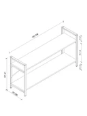 Dizayn Motion Exen 2 Raflı Televizyon Sehpası TV Ünitesi Ceviz thumbnail 6