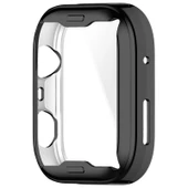 Huawei Watch Fit 4 Kasa Uyumlu Kılıf Yumuşak Tpu Kasa ve Ekran Koruyucu Kılıf  Siyah thumbnail 5