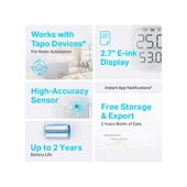 TP-Link Tapo T315 Akıllı Sıcaklık ve Nem Ölçer Termometre - 3