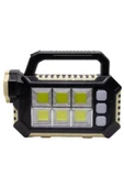 Gold Silver Gs-490 15w Güneş Enerjili Çok Fonksiyonlu Fener - 4