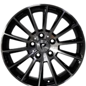 Mercedes Uyumlu Powcan BK-836 7.0X16 5X112 ET35 66.6 Black Diamond Jant - 1