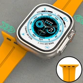 Apple Watch 38-40-41 MMUyumlu Mıknatıslı Silikon Kordon thumbnail 5
