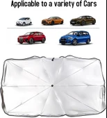 Araç İçi Ön Cam Şemsiye Güneşlik thumbnail 1