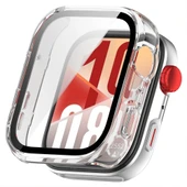 Huawei Watch Fit 4 Kasa Uyumlu Kılıf Sert PC Kasa ve Ekran Koruyucu Kılıf  Şeffaf thumbnail 1