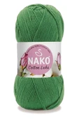 5 Adet Cotton Lüks Yelek Tunik Kazak Bluz Hırka İpi Yünü Yeşil 97576 - 2
