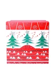 Yılbaşı Çam Ağacı Motifli Hediye Kutusu 15x7 cm - 2