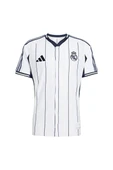 adidas Erkek  Beyaz  T-shirt REAL US SHIRT JN3073 - 1