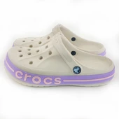 CROCS BAYABAND KADIN TERLİK BEJ MOR - 1
