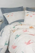 Cotton Box Maritime Tek Kişilik Nevresim Takimi Kaija Mavi - 2