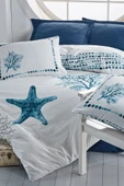 Cotton Box Maritime Tek Kişilik Nevresim Takimi Star Lacivert - 2