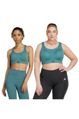 adidas Kadın  Yeşil  Sporcu Sütyeni TLRDIM HS BRA JX8844 - 10