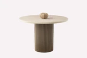 Açılır Yuvarlak Hilton Mdf Masa Mutfak,Salon,Yemek Odası Masası - 1