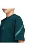 adidas Çocuk  Yeşil  T-shirt J ZNE TEE JW2432 - 6