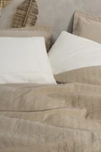 Cotton Box Natura Çift Kişilik Yatak Örtüsü / Pike Takımı Vilo Bej - 5