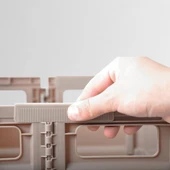 Nurgaz Katlanır Tekerlikli Kamp Kasası Kahverengi NGC140 - 4