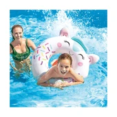 76 cm Hayvan Figürlü Şişme Yüzme Simidi – Cute Tube Animals Serisi –40 kg Kapasiteli - 1