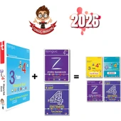 3 Ten 4 E Hazırlık Seti+ 4. Sınıf Zoru Bankası+ 4. Sınıf Vide Anlatımlı Etkinlikli S.b. - 1