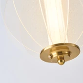 Penny 18 Watt 3000K Yuvarlak Bakır Tekli Led Sarkıt Avize thumbnail 4