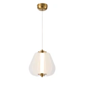 Apliqa Hopps 18 Watt 3000K Elips Bakır Tekli Led Sarkıt Avize thumbnail 1