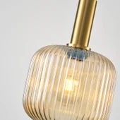 Apliqa Celia Eskitme Bal Camlı Tekli Sarkıt Avize thumbnail 4