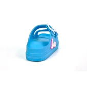 Erkek Çocuk Mavi Tokalı Figürlü Ortopedik Rahat Günlük Terlik - 5