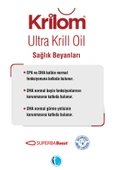 Krilom Ultra Krill Oil 30 Yumuşak Kapsül Krill Yağı Omega 3 thumbnail 4