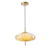 Apliqa Zuna  10 Watt 3000K Eskitme Bal Camlı Tekli Peri Led Sarkıt Avize thumbnail 1