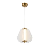 Apliqa Hopps 18 Watt 3000K Elips Bakır Tekli Led Sarkıt Avize thumbnail 3