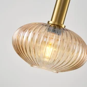 Apliqa Darwi Eskitme Bal Camlı Tekli Sarkıt Avize thumbnail 4