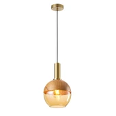 Apliqa Darıs Tekli Ahşap Desenli Sarkıt Avize thumbnail 3