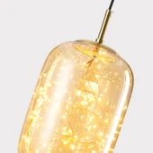 Apliqa Lewi 10 Watt 3000K Eskitme Bal Camlı Tekli Peri Led Sarkıt Avize thumbnail 4