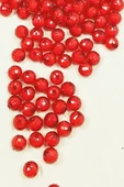 Dünya Boncuk İçten Boncuklu Bileklik Çanta Boncuğu 10 mm 50 gr Kırmızı - BNC466 - 2