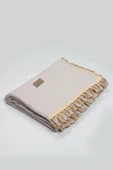 Bistyle Organik Müslin 80x90 Fistolu Battaniye 70112 Taş - 4