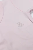 Bistyle Organik Natural Basic Style Kruvaze Uzun Kol Body Bs17102 Pembe - 3