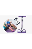 Dynamic Karın Kol Kalça Ayak Tüm Vücut Şekillendirme Body Trimmer Fitness Aerobik Jimnastik Mor - 2