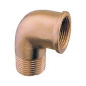 Marine Town Kuyruklu Dirsek Sarı 3/4" - 1
