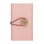 Deri Kablo Aksesuar Taşıma Çantası NU2 Pembe - 4