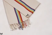 Pega Rainbow Peşkir 45x90 cm %100 Koton Gökkuşağı El/Baş Havlusu - 2
