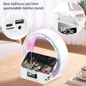 Magicvoice MV-25163 Bluetooth Taşınabilir Hoparlör Kablosuz Telefon Standlı Şarjlı thumbnail 2