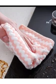 MODELHOME 3 Adet Mikrofiber Temizlik Bezi Waffle Mutfak Bezi Polar Mercan Temizlik Bezi 30x30 Cm - 5