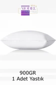 MODELHOME 1 Adet Boncuk Silikon Yastık (900 gram ) Antialerjik (50x70 Cm ) - 1