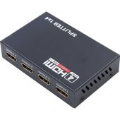 PrimeX PX-5004 1080P 2K 4K UHD 4 Port HDMI Splitter (Adaptörlü) - 1