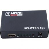 PrimeX PX-5004 1080P 2K 4K UHD 4 Port HDMI Splitter (Adaptörlü) - 2