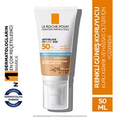 La Roche Posay Anthelios Uvmune400 Spf50 Hydrating Güneş Kremi 50 Ml-TİNTED (Renkli) - SKT: 09/2026 - 2