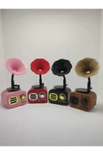 Proton Nostaljik Mini Bluetooth Radyo Gramafon Speaker - 6