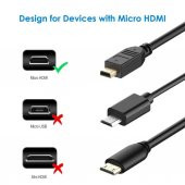 PrimeX PX-HQM1 Micro HDMI to HDMI Çevirici - 4