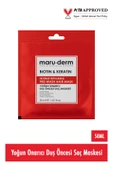 Maru.Derm Duş Öncesi Saç Maskesi - Biotin & Keratin Yoğun Onarıcı Duş Öncesi Saç Maskesi 50 ml - 2