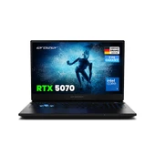 ERAZER Deputy 15 P1 MD600005 Intel Core 9 270H 32GB RAM 2TB SSD RTX5070 15.6" 165Hz QHD IPS FreeDOS Oyuncu Laptop thumbnail 1