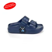 Erkek Çocuk Laci Tokalı Figürlü Ortopedik Rahat Günlük Plaj Terlik - 1