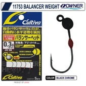 Cultiva 11753 Balancer Head LRF Jighead - 1